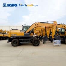 XCMG hot sale 15 Ton Small Wheeled Hydraulic Excavator XE150WD best price