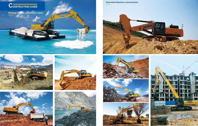 XCMG Manufacturer XE500EM 50 ton Crawler Excavator For Grabbing Steels
