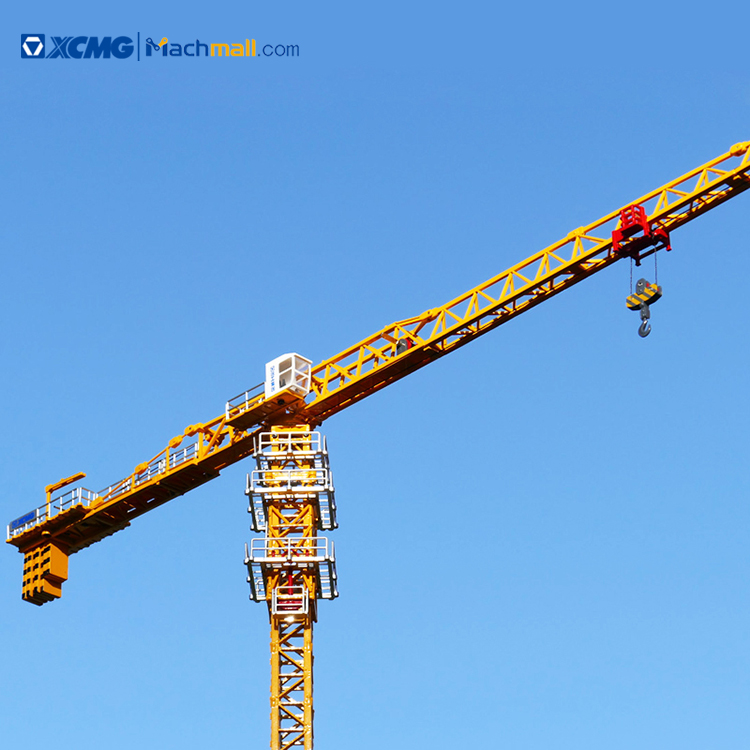 XCMG 60t flat top tower cranes machine XGT1200 price