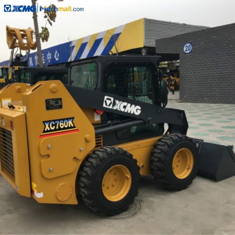Chinese mini skid loader with skid loader attachment price