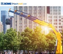 XCMG 5 ton hydraulic knuckle boom crane for trucks price
