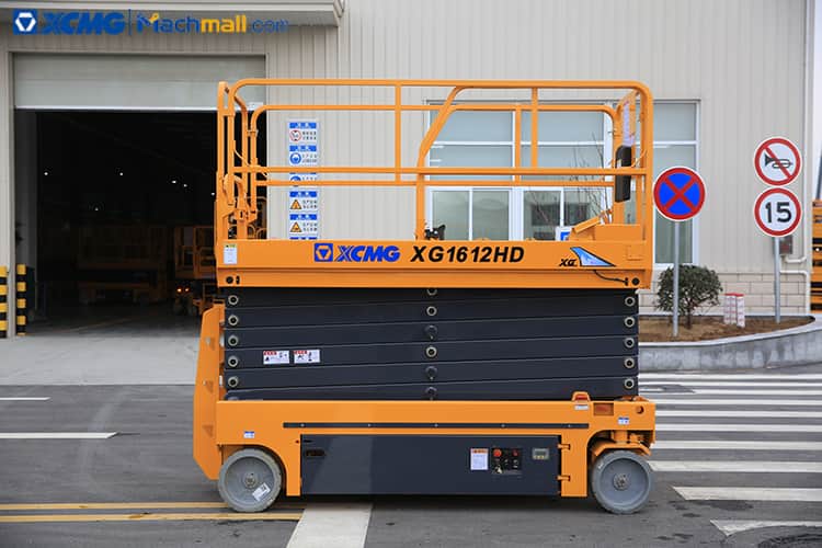 XCMG 16m hydraulic lifting platform XG1612HD with PDF catalog price