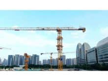 XCMG brand 80m 40 ton topless tower crane XGT800-40S stationary tower crane for sale