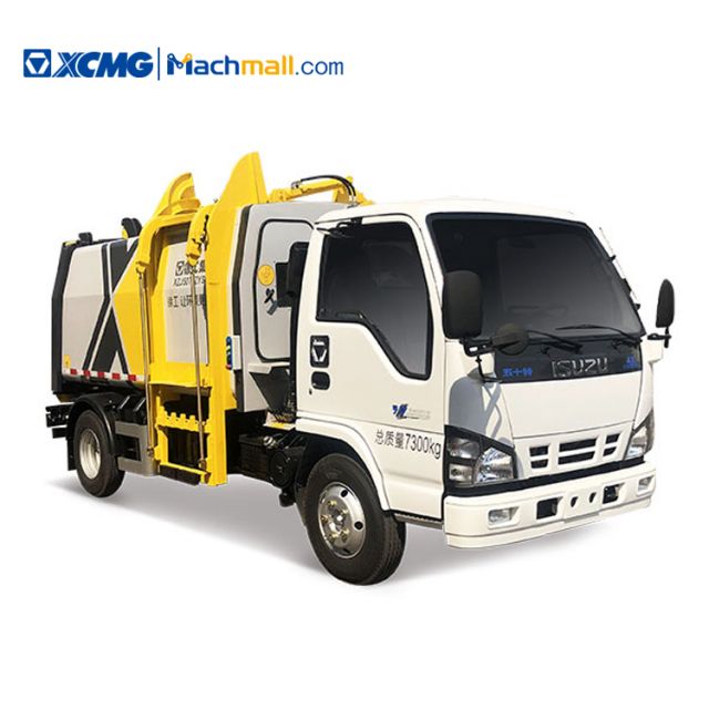 XCMG 5 cubic meter Side Loading Garbage Truck XGH5071ZYSQ6 For Sale