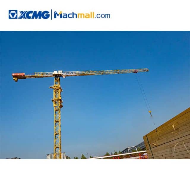 XCMG brand 80m radius 25 ton stationary flat top tower crane XGT600-25S for sale