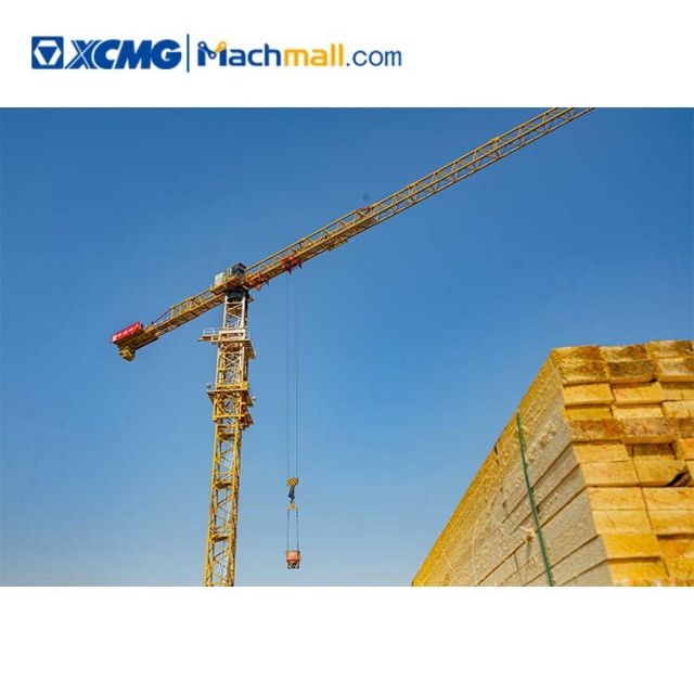 XCMG brand 80m 40 ton topless tower crane XGT800-40S stationary tower crane for sale