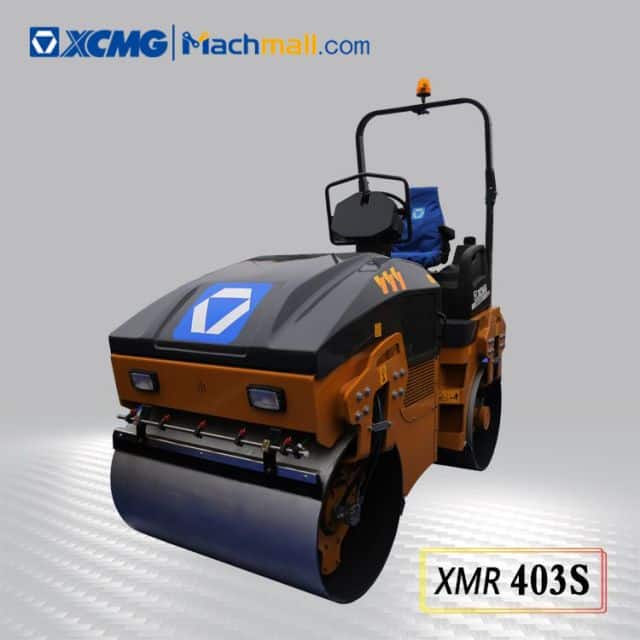 4 ton XCMG double drum road roller XMR403S price