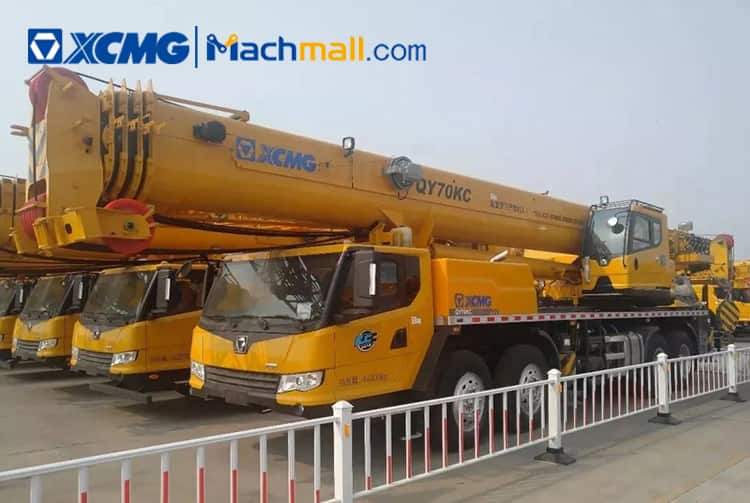 70 ton XCMG truck lift crane QY70KC for sale