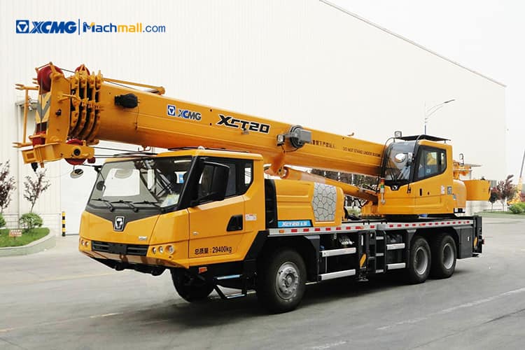XCMG 20 ton 5 jib lifting crane XCT20L5 for sale