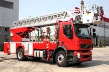 XCMG 32m fire truck YT32M1 turntable ladder ladder price