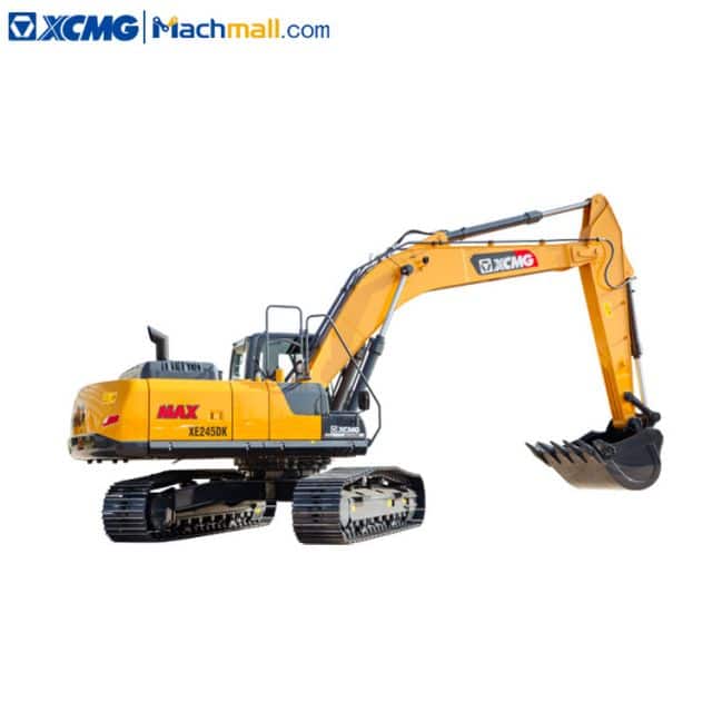 China middle excavator XCMG XE245DK MAX hydraulic excavator for sale