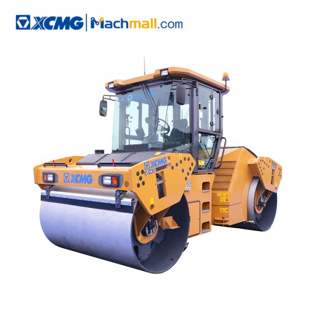 XCMG 14 ton double drum road roller XD143S price