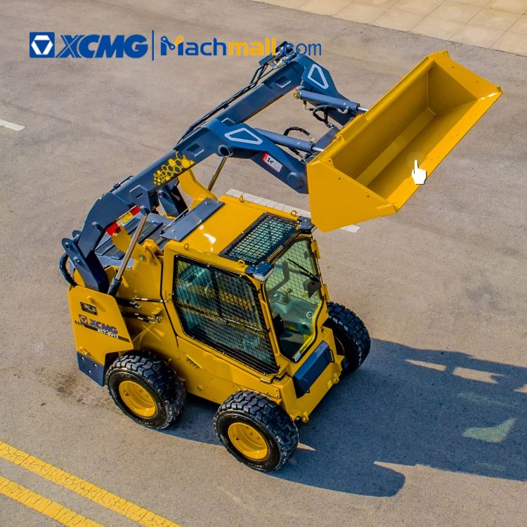 XCMG 1 ton mini Chinese skid steer loader XC7SV12 with CE price, MACHMALL
