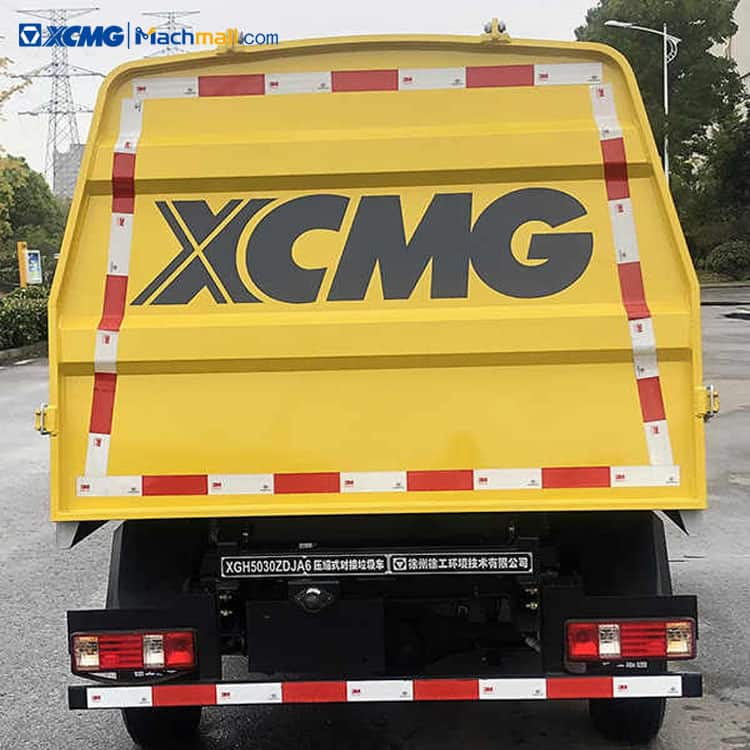 XCMG 3 ton mini Detachable Container Compactor Garbage Truck for sale