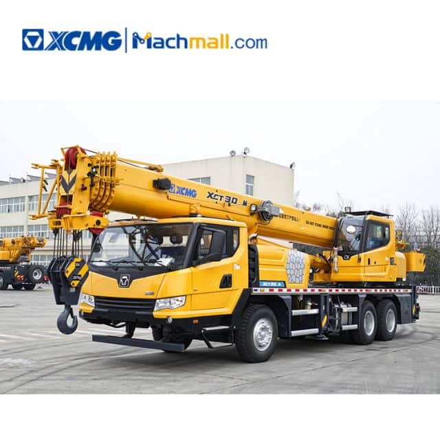 XCMG factory 30 ton hydraulic pickup truck crane XCT30_M price