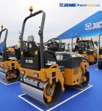 XCMG 3 ton light vibratory road roller compactor equipment for North America price