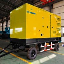 XCMG Official 375KVA super Electric Power Diesel Generator with spare parts for Sale