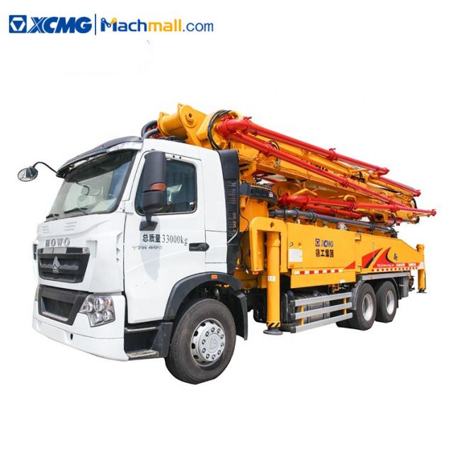 HB50V XCMG new truck concrete pump with HOWO chassis for sale