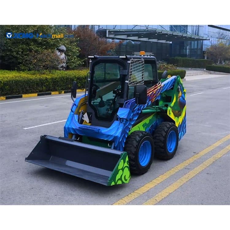 XCMG Skid Steer Loader with Customized Chinese style Paint price