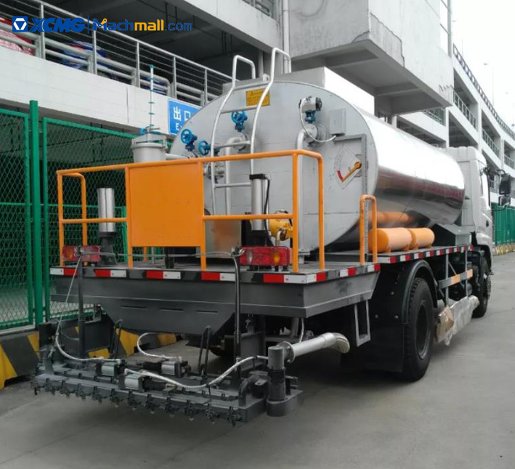 XCMG 13 m3 trailer asphalt oil distributor truck for sale, MACHMALL