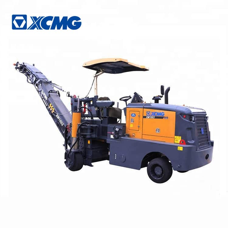 XCMG official 1020mm XM101K mini road cold planer asphalt milling machine price