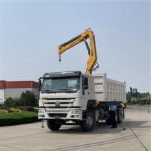 XCMG Manufacturer Brand New 10 Ton Dump Truck Mounted Crane SQZ105-3 with Howo Chassis