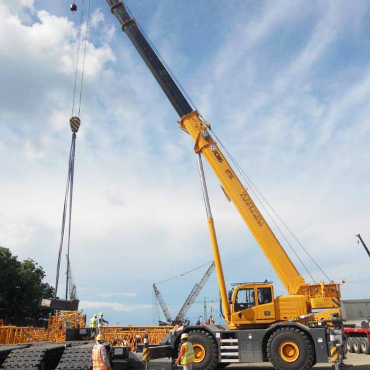 XCMG official 70 ton mobile rough terrain crane RT70E price