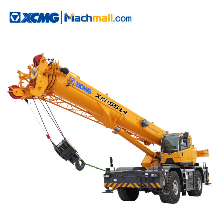 XCMG 55 ton China pickup rough terrain crane XCR55L4 for sale