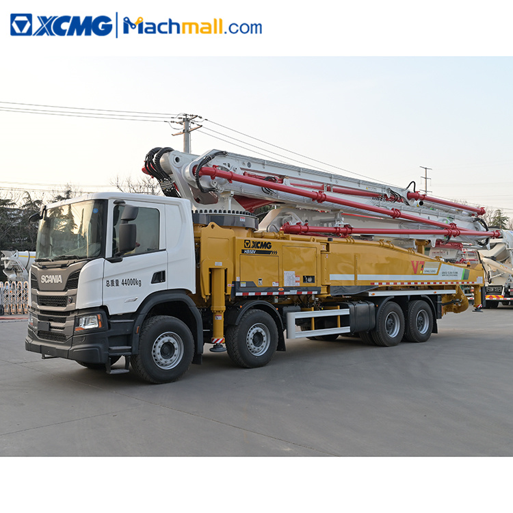 XCMG concrete pump truck with Scania chassis HB58V price in Sri Lanka