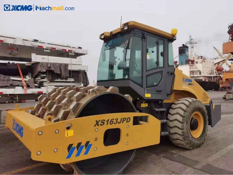 XCMG XS163J 16 ton soil compactor roller for sale, MACHMALL