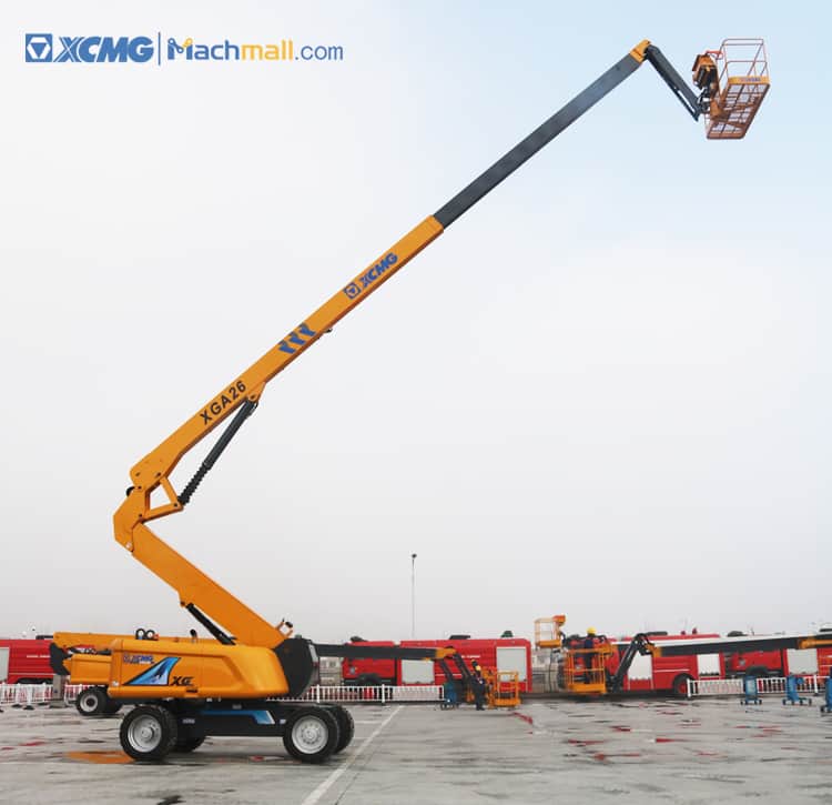 XCMG official new XGA26 26m 230kg Crank arm mobile lift platform price