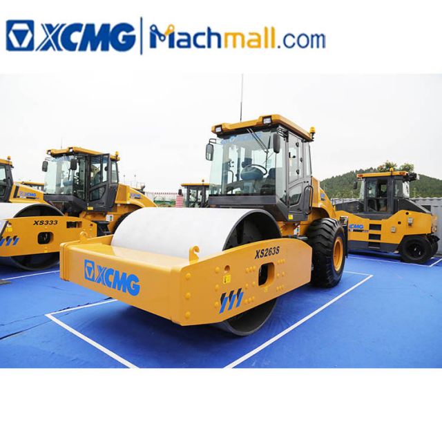 XCMG official 26 ton compactor roller XS263S price