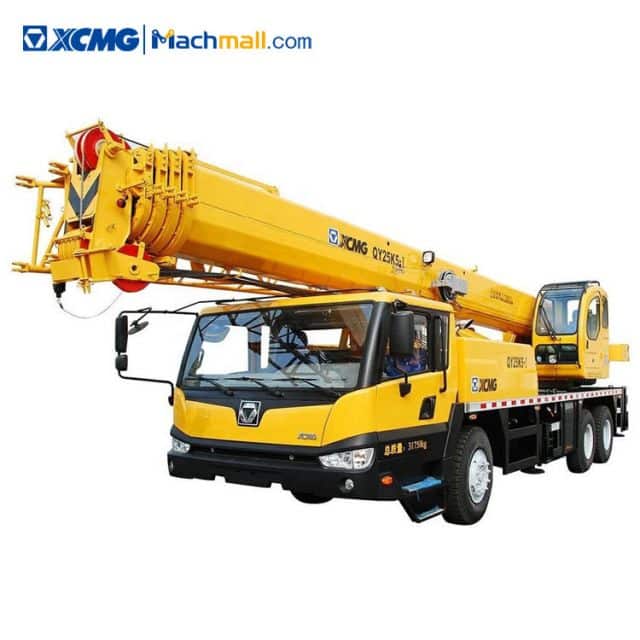 XCMG official second hand 25 ton mobile lift crane truck QY25K5-I