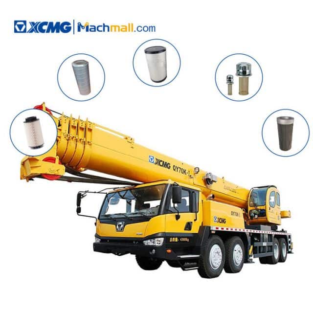 Consumable Spare Parts List of XCMG QY70K-A Truck Crane