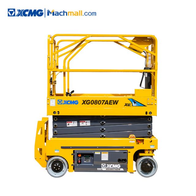 XCMG factory 8m XG0807AEW Full electric scissor lift price