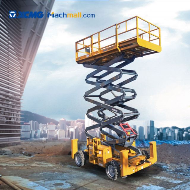 XCMG Official Mobile Elevating Working Platform 18m Scissor Lift XG5390RT price