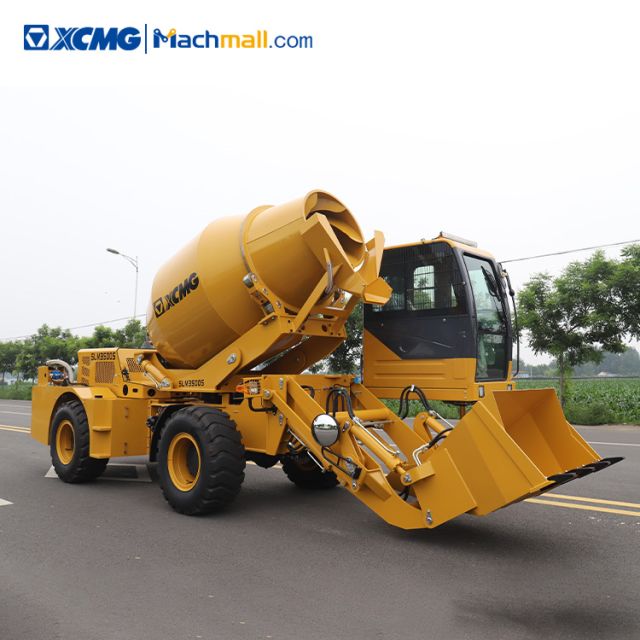 XCMG HT3.5 cubic left front drive two-way self-loading mixer SLM3500S PRICE