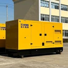 XCMG Official 275KVA 50HZ Open Silent Electric Diesel Generator Sets with spare parts
