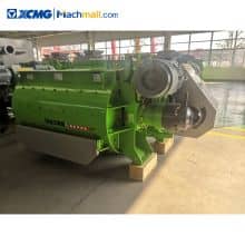 XCMG new 2000L double horizontal concrete mixer price for sale