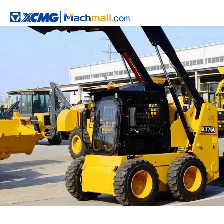 XCMG offical hot sale skid steer loader XC760 for sale