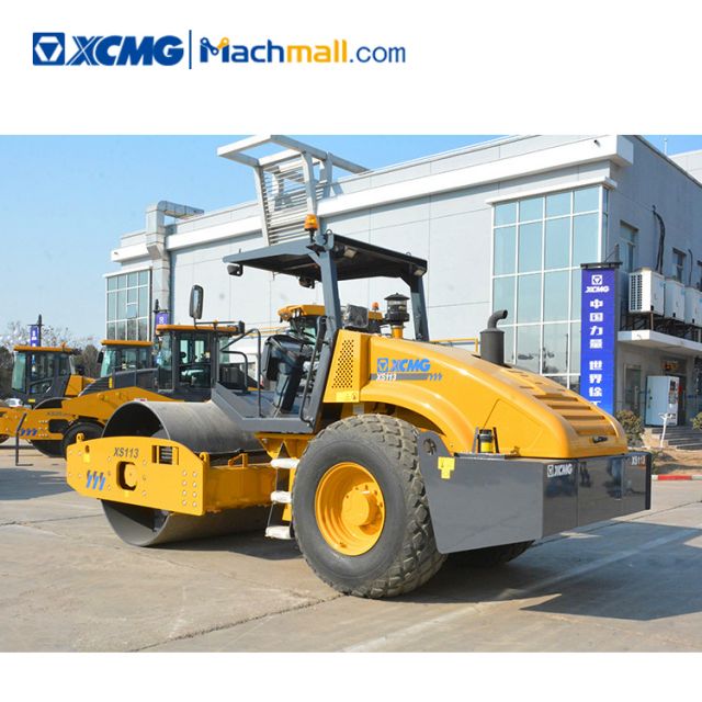 10 ton XS113 XCMG wheel roller price