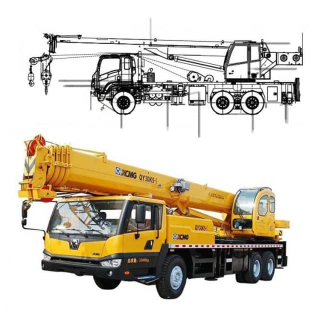 List of Consumable Spare Parts of XCMG QY30KA Truck Crane