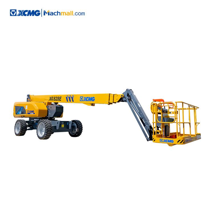 XCMG factory 28m working height XGS28E telescopic boom lift for sale