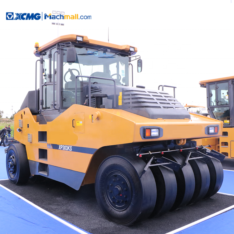 Used 30 ton XCMG pneumatic tire roller XP303KS, MACHMALL