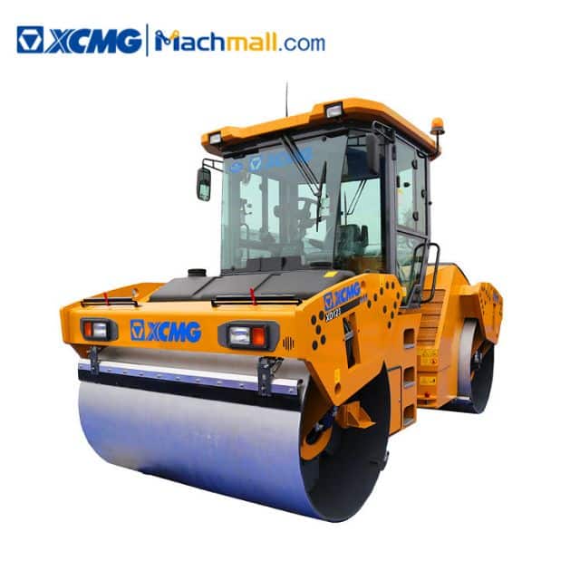 XCMG official 12 ton double wheel roller XD123 price