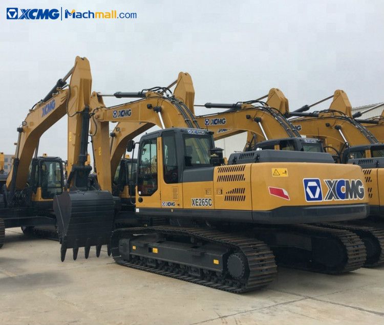 XCMG XE265C 25ton hydraulic excavator for sale, MACHMALL
