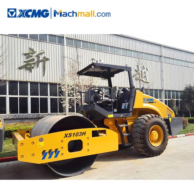 XCMG 10 ton XS103H road wheel roller for sale