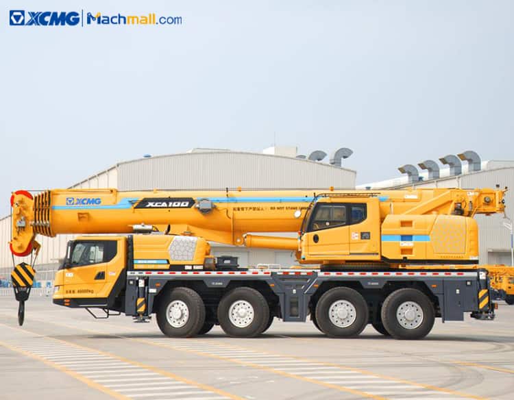 XCMG official 100 ton all terrain crane XCA100 with CE for sale