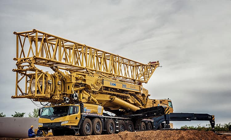 XCMG Oficial 1200ton Hydraulic All Terrain Crane XCA1200_1 1200 Ton Rated Load Famous Brand Engine