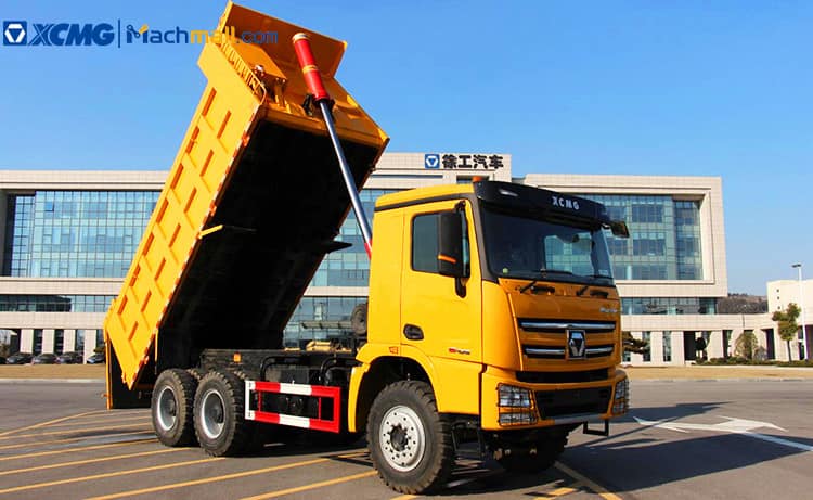 XCMG official new dump truck 8×4 LNG for sale